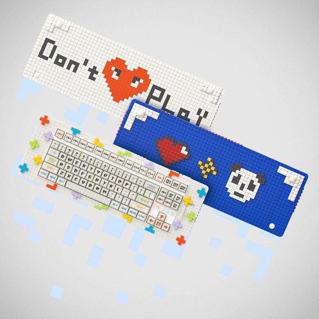 LEGO Compatible Mechanical Keyboard Lets You Customize The Keyboard