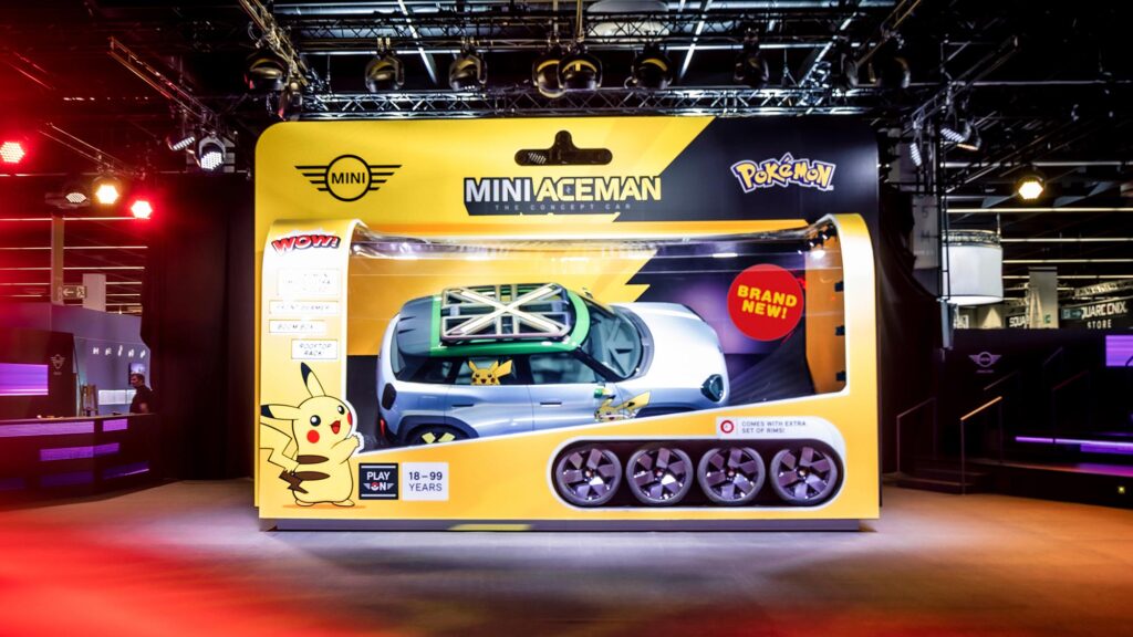 MINI Concept Aceman With Pokémon Mode