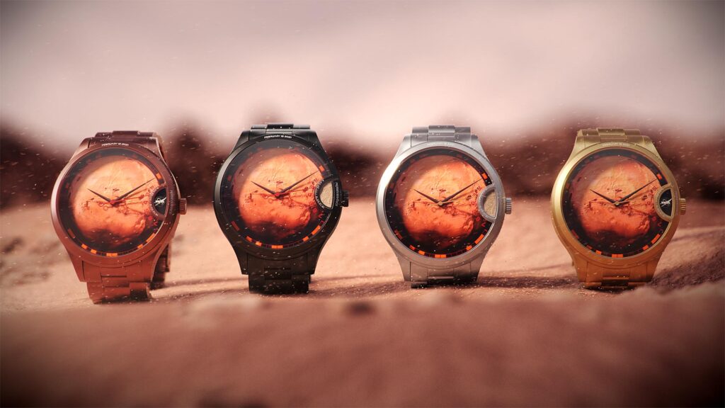NASA x Interstellar Red 3.721 Watch