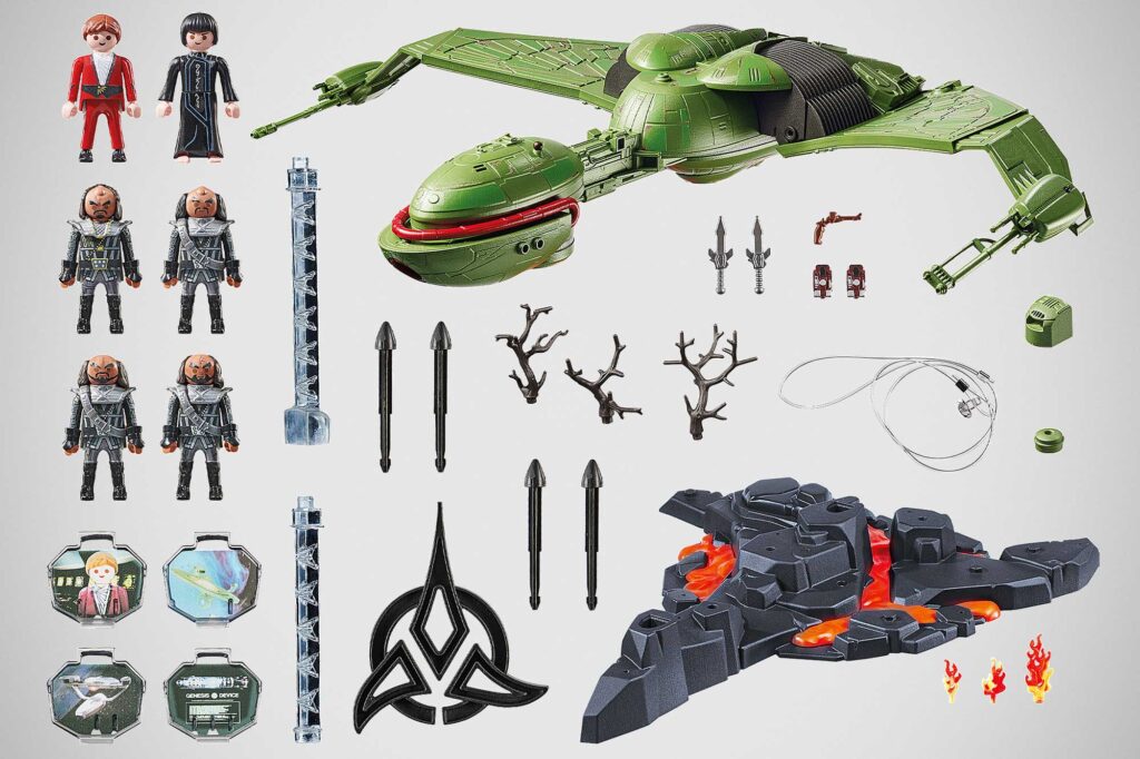 Second Playmobil Star Trek Set Is The Klingon Bird of Prey Playset