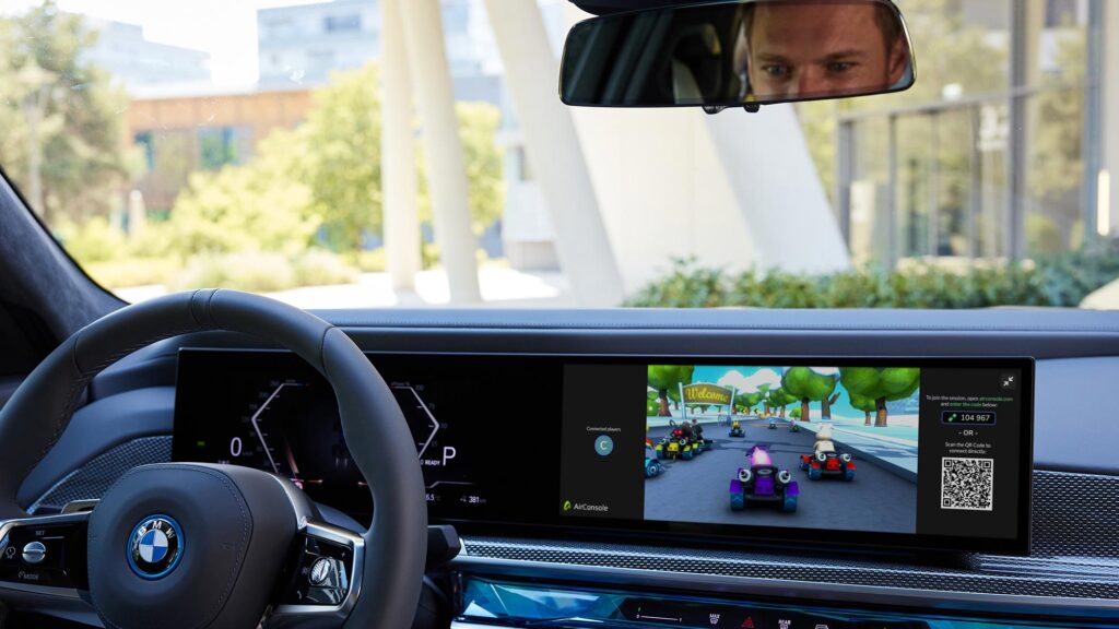 BMW x AirConsole In-car Gaming 2023