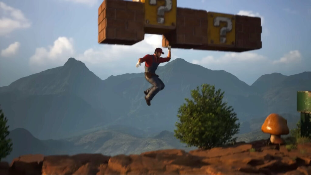 Chris Pratt Super Mario Remake Video Game