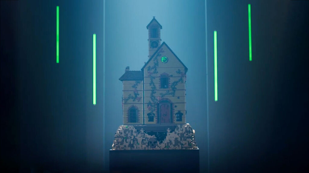 Custom Halloween-themed Brick-built Gaming Computer