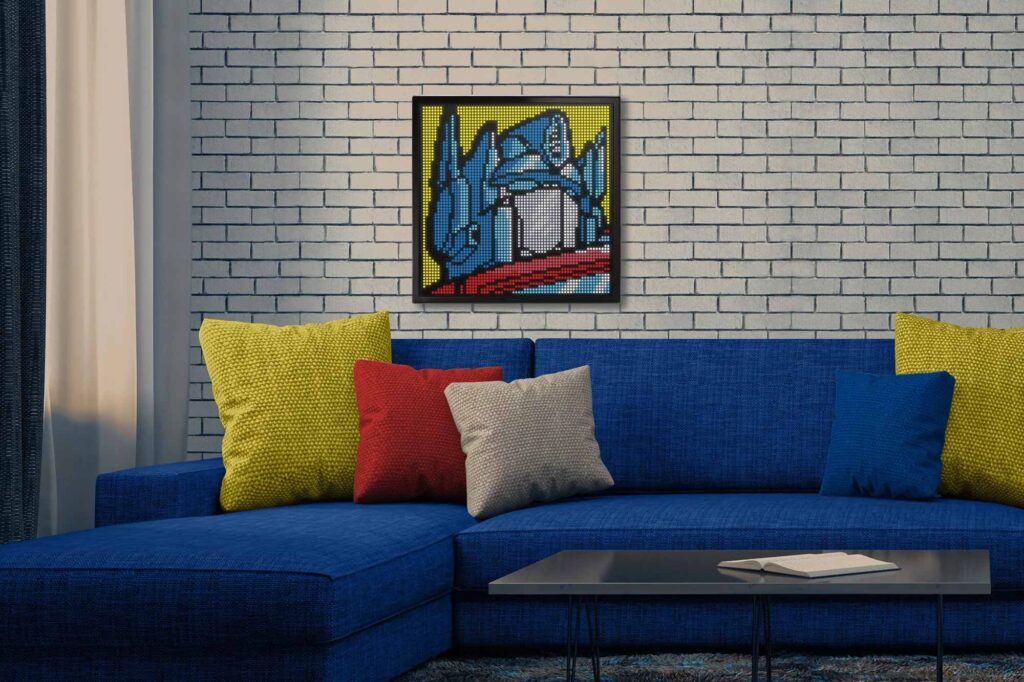 Lite-Brite Wall Art Transformers Edition: Lighted Wall Art For Fans Of ...