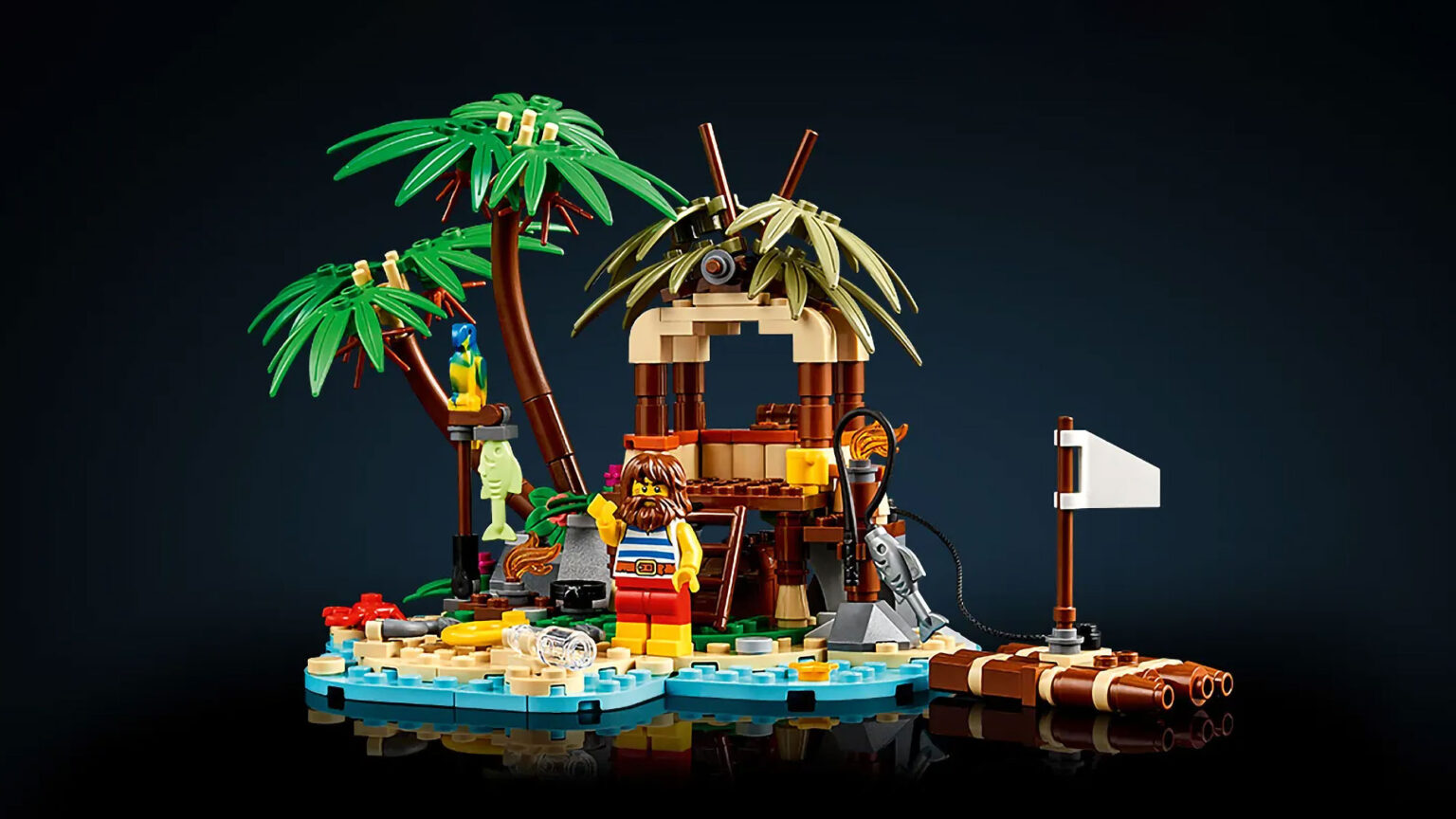 Lego ray the castaway is this month s gift with purchase of over us 120 