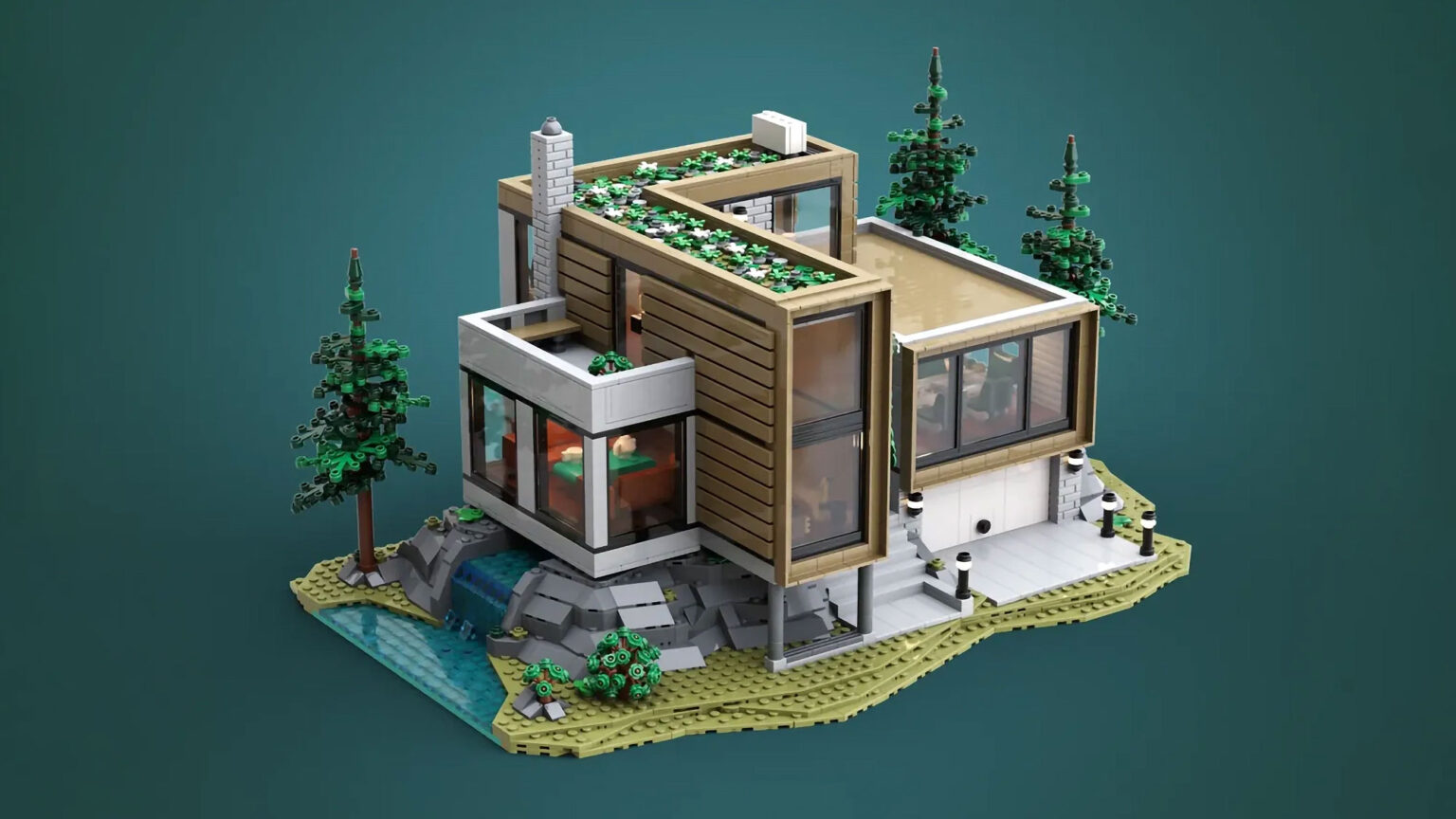 LEGO Ideas The Architect’s House By LEt.sGO Needs To Be An Official