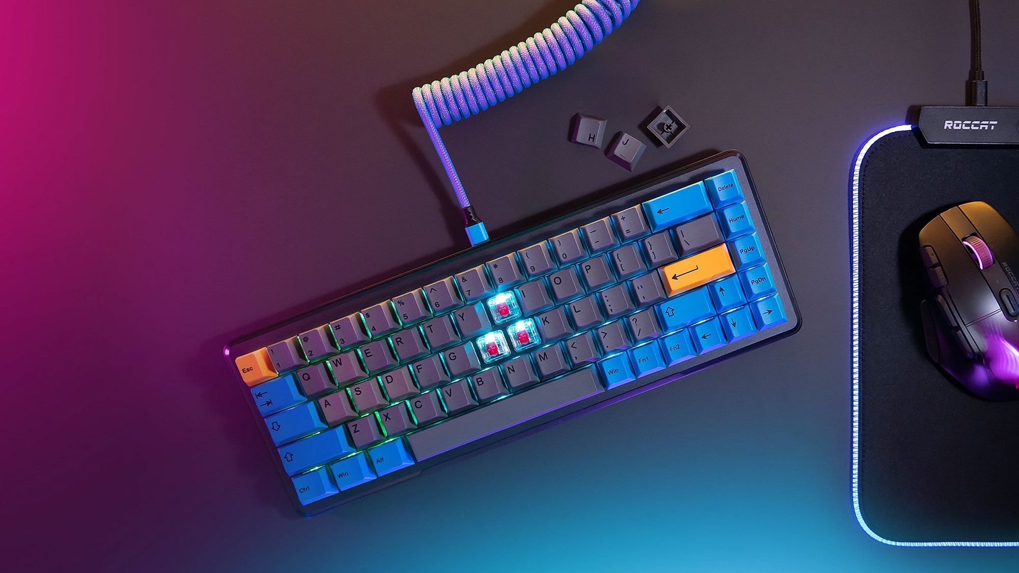 ROCCAT Vulcan II MINI PC Gaming Keyboard Has The World’s First Dual LED ...