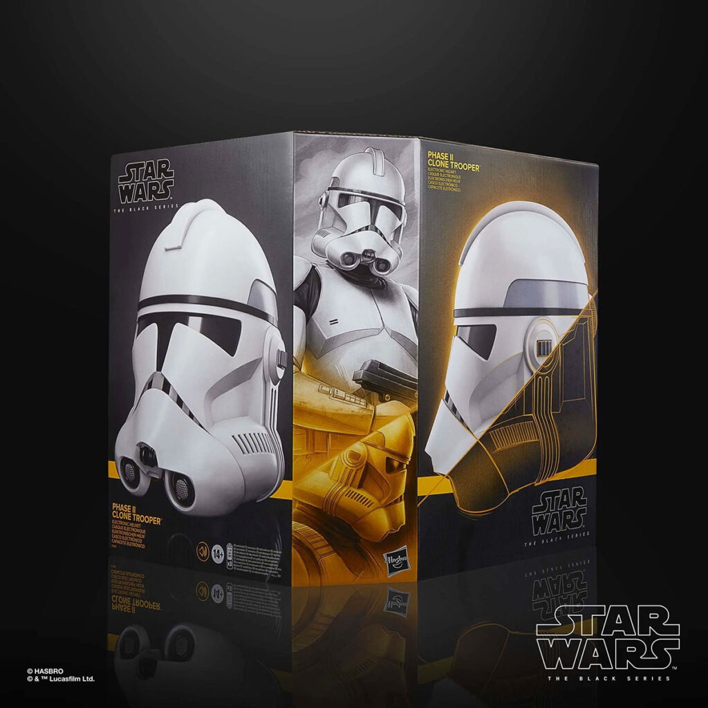Star Wars The Black Series Phase II Clone Trooper Premium Electronic ...