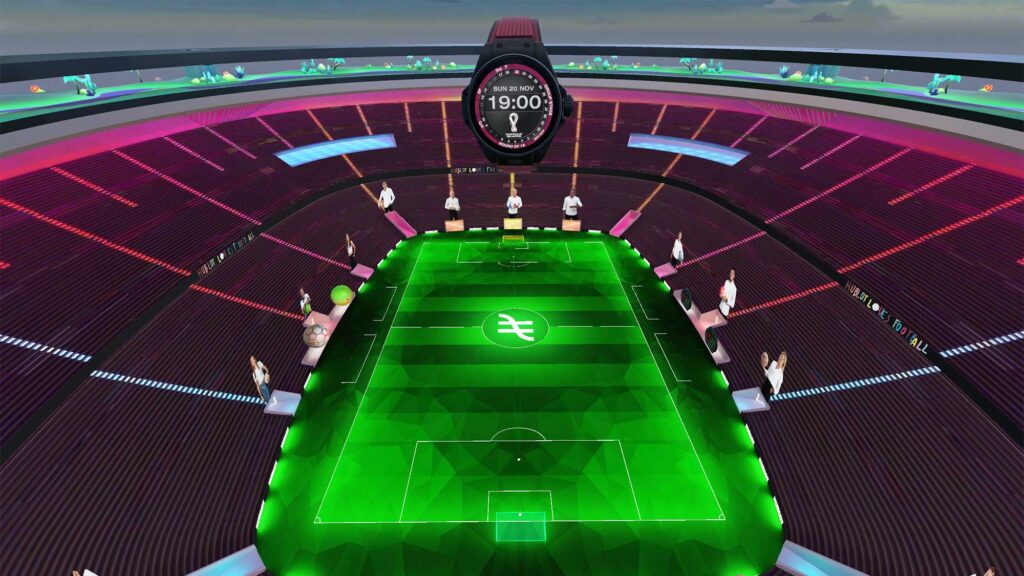 Hublot Loves Football Stadium Metaverse Stadium