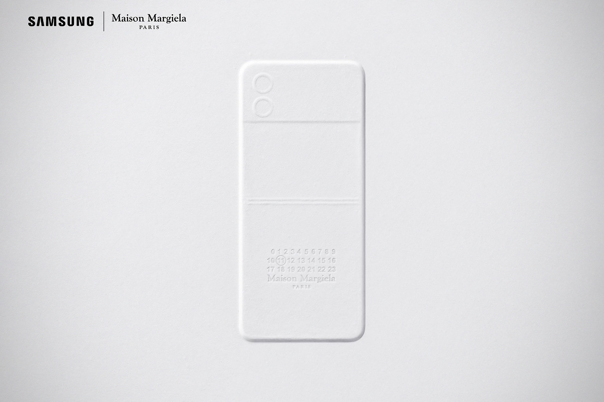 Samsung x Maison Margiela Galaxy Z Flip4 Teased