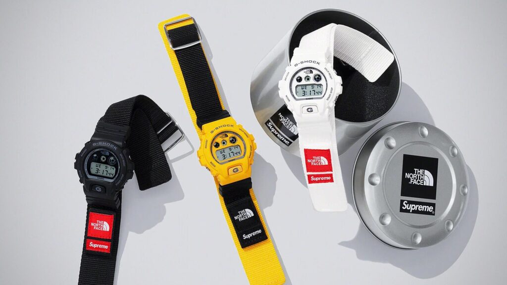 Supreme x North Face x G-Shock Watch