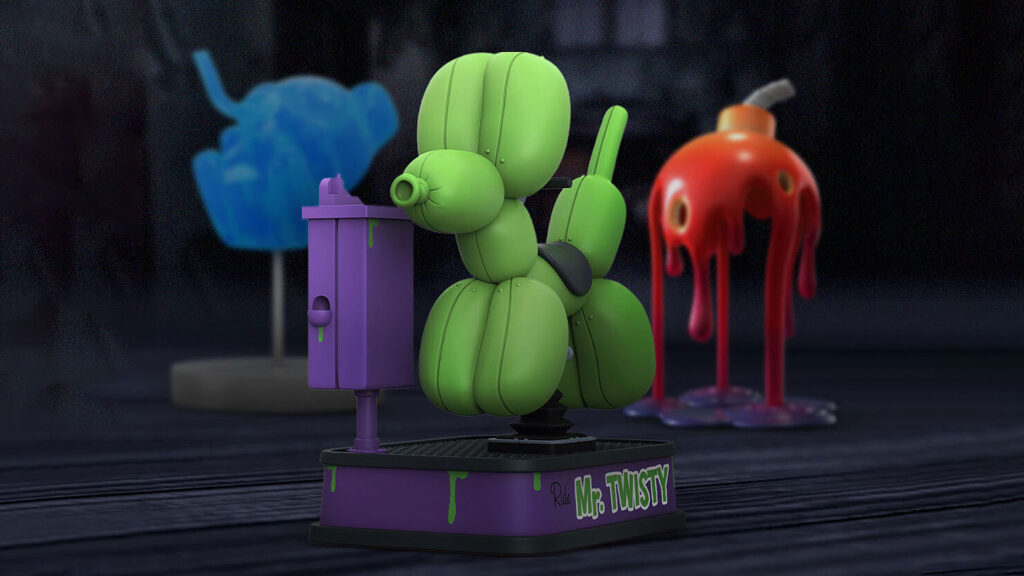 Mr. Twisty (Spooky Edition) by Jason Freeny