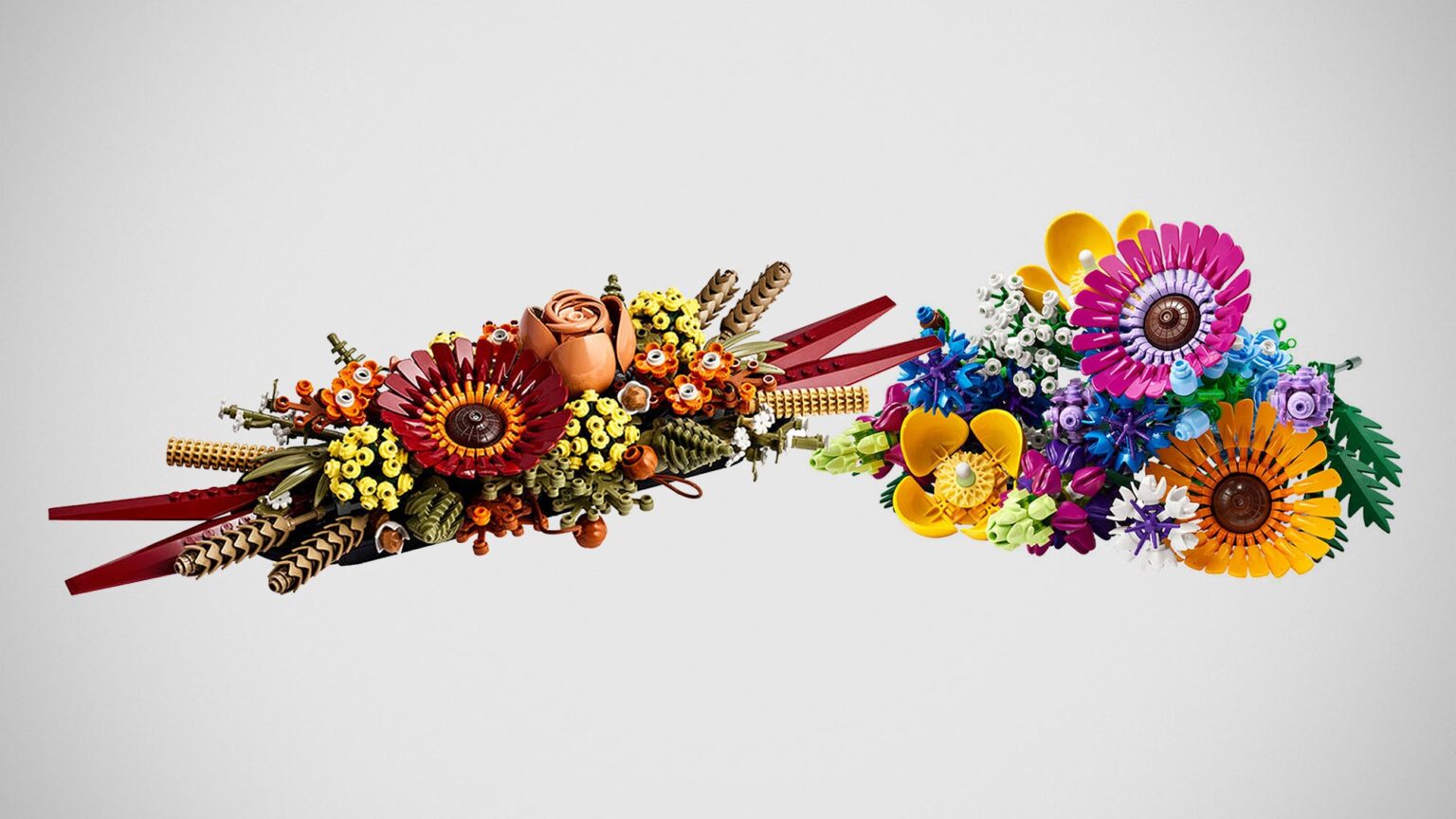 dried flower bouquet lego