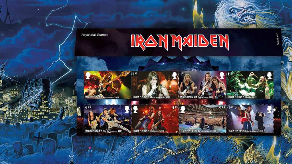 Royal Mail Iron Maiden Philatelic Collection