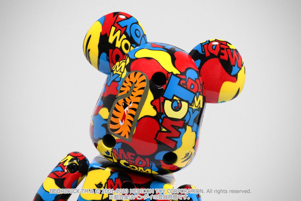 BE@RBRICK Chogokin Camo Shark Figure