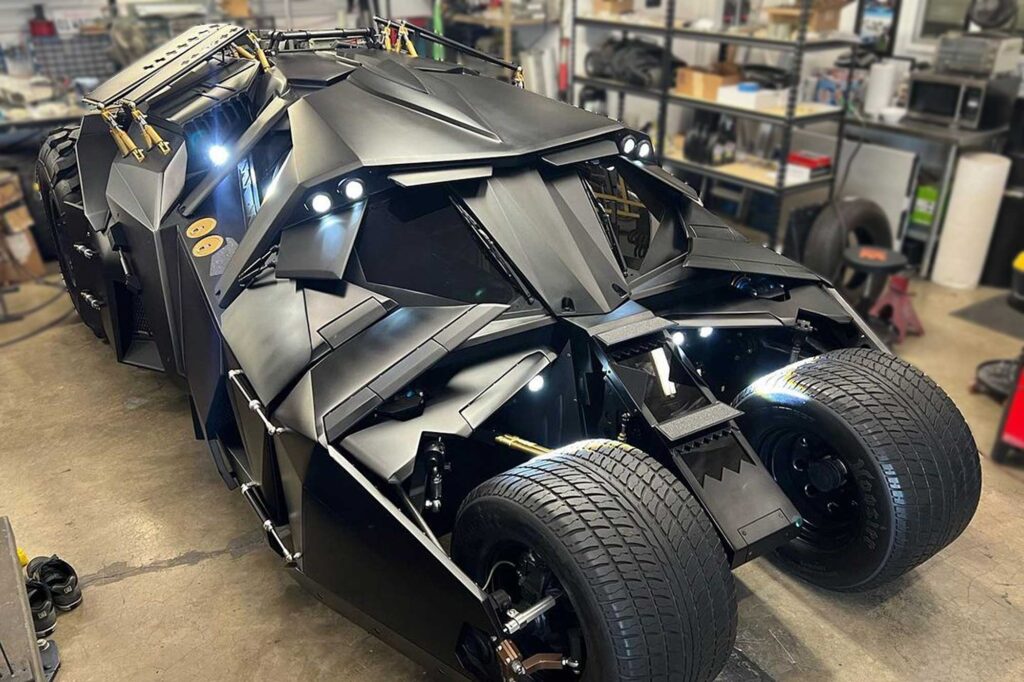 LAMBOJESUS Custom Batman Tumbler by Marc Irvin