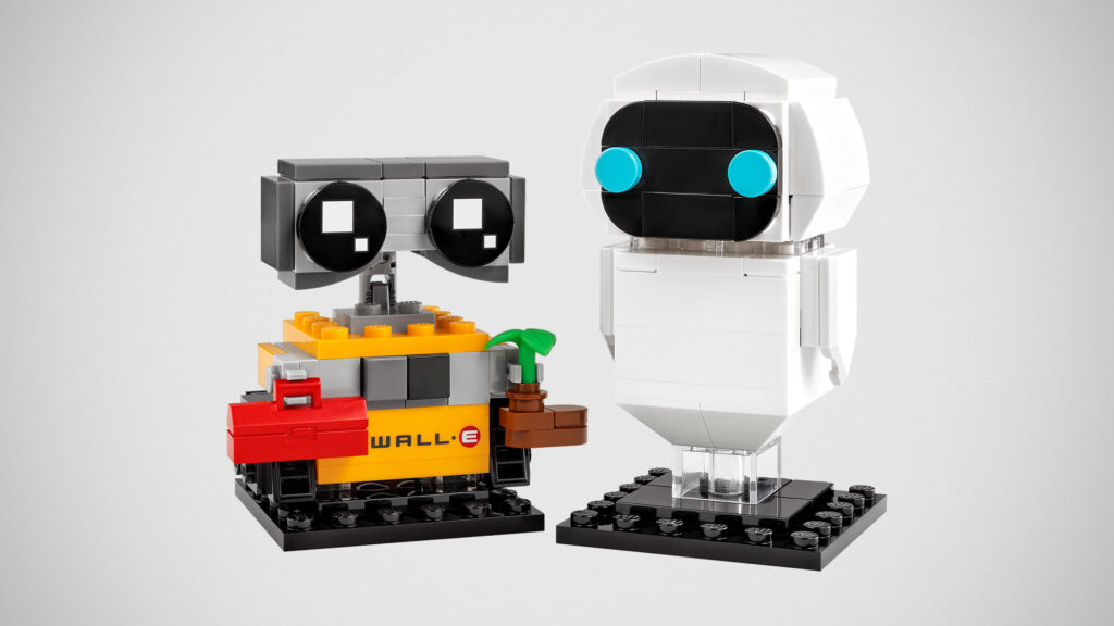 LEGO Brickheadz EVE & WALL•E Buildable Set