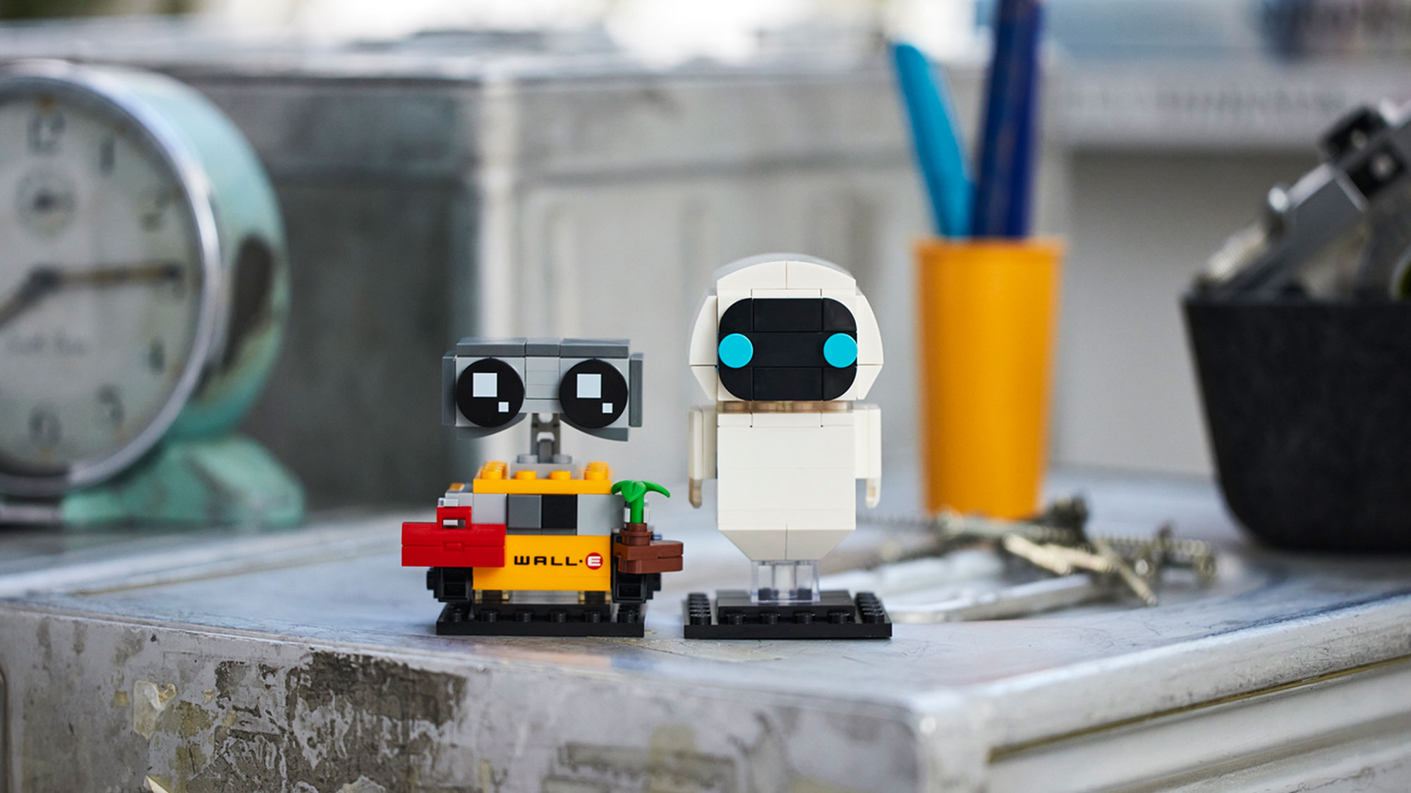 LEGO Brickheadz EVE & WALL•E Buildable Set