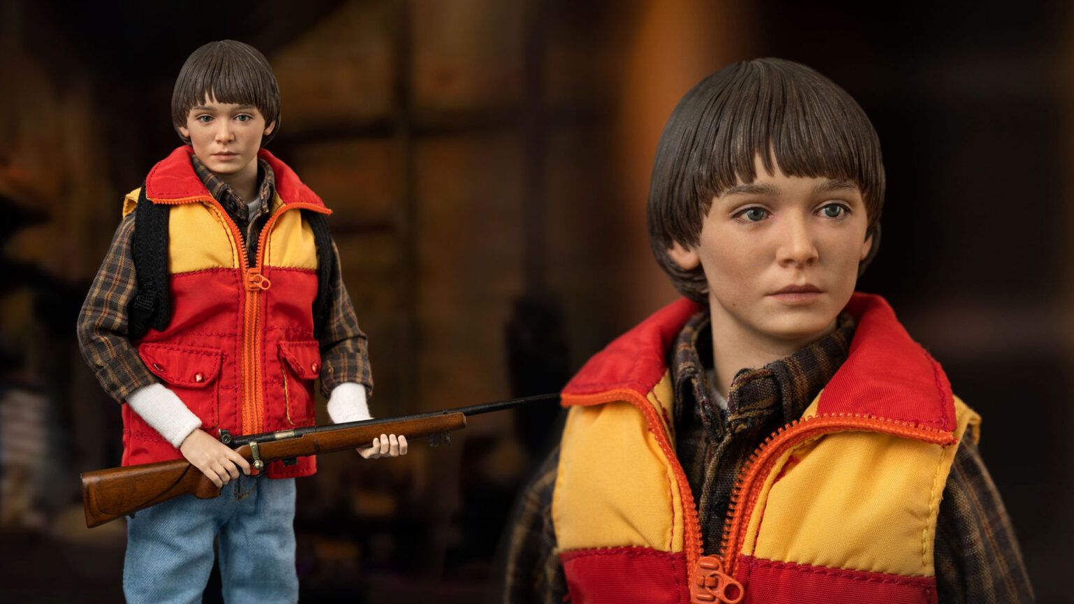 Stranger Things Action Figure 1/6 Lucas Sinclair 23 cm ThreeZero