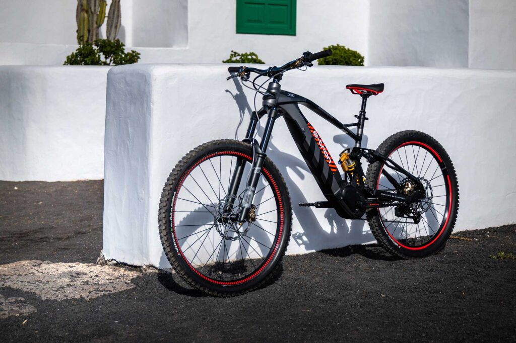 Audi Electric Mountain Bike Powered by Fantic