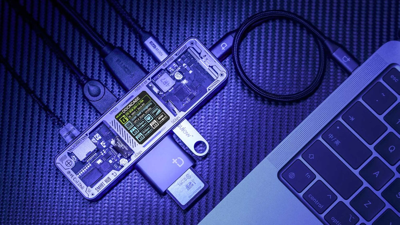Of Course, There Is Going To Be A Transparent USB-C Hub