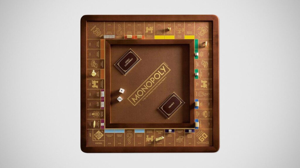 Luxury Monopoly Board Game by WS Game Company