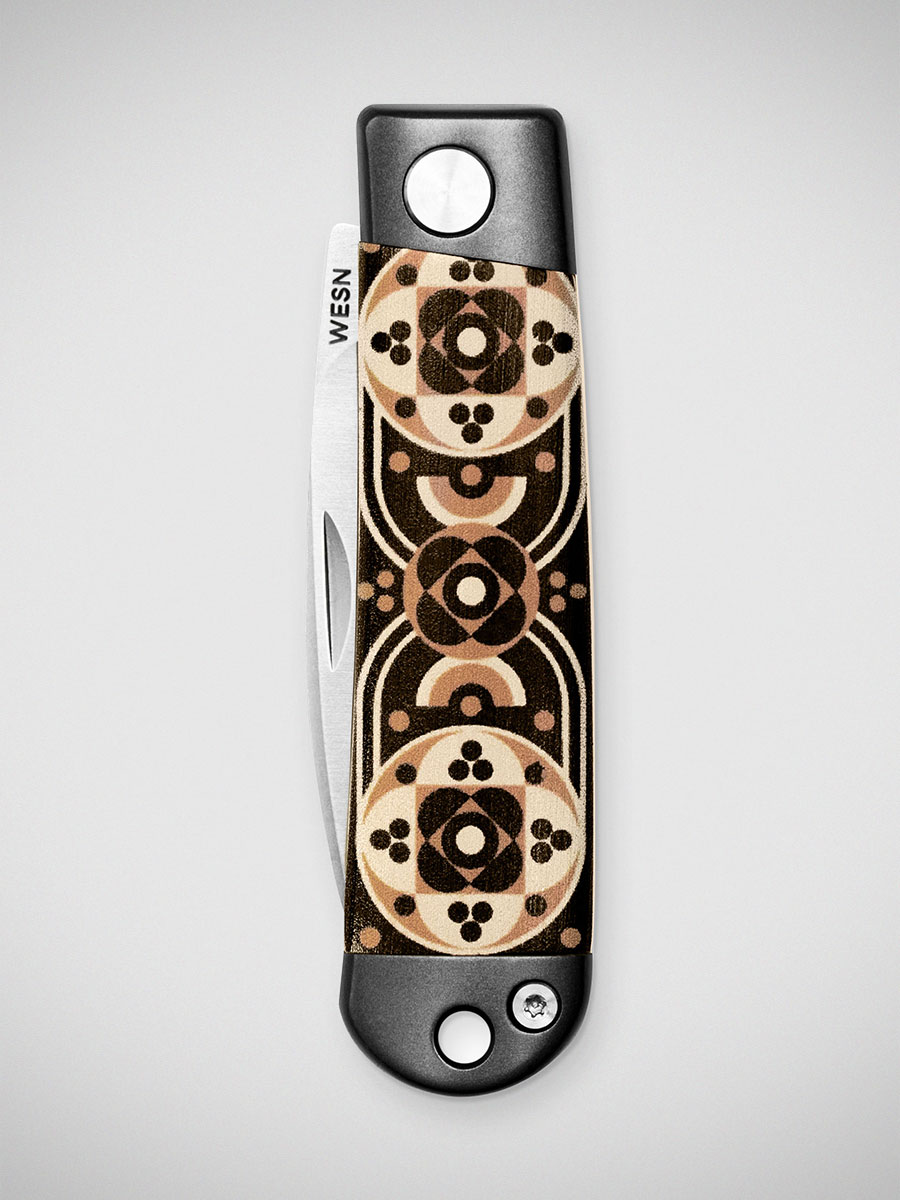 WESN x Real Fun, Wow! Folding Pocket Knife