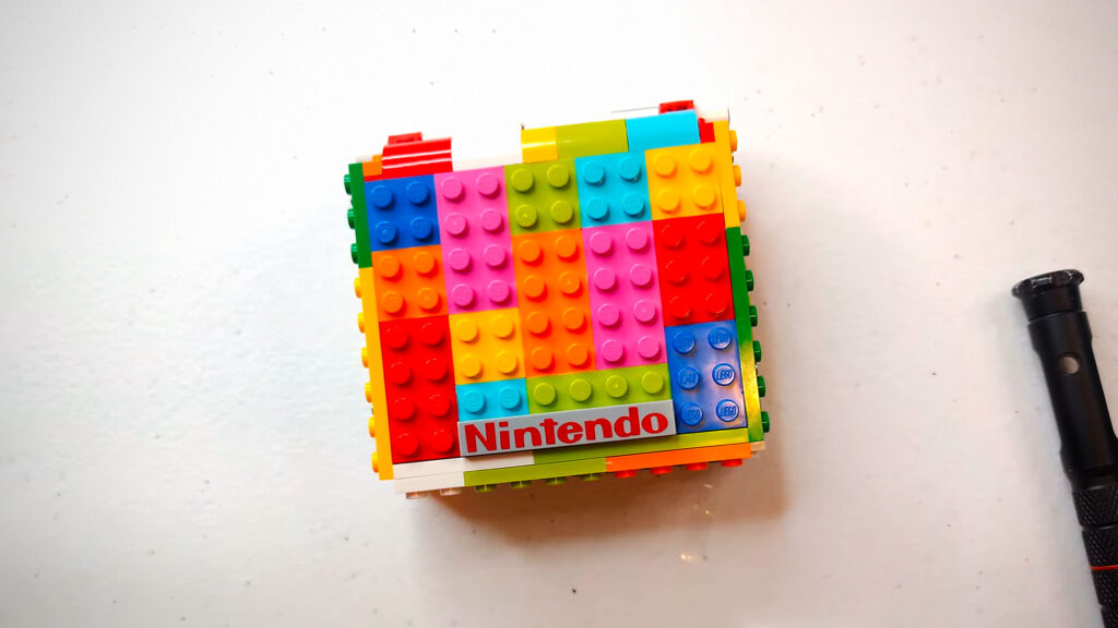 Working LEGO Game Boy Advance SP