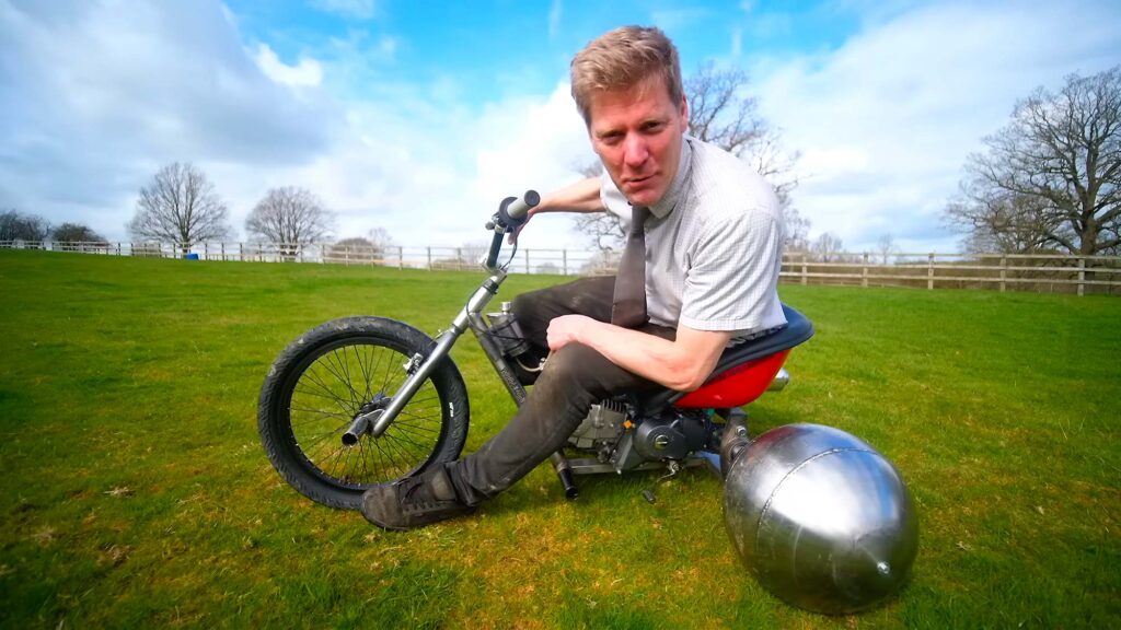 Drift Trike with Spherical Wheels by Colin Furze