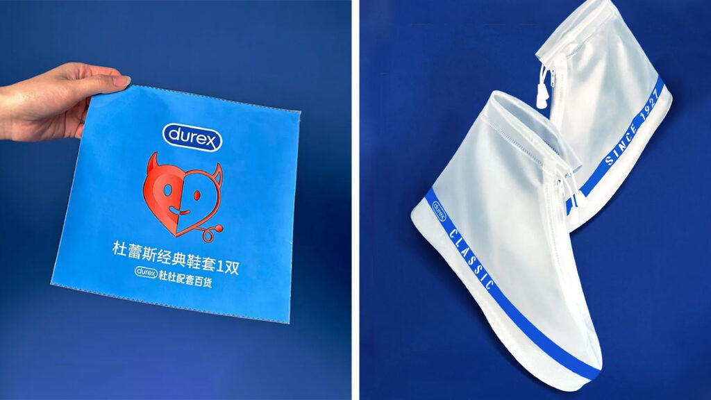Durex China Classic Waterproof Shoe Covers Campaign