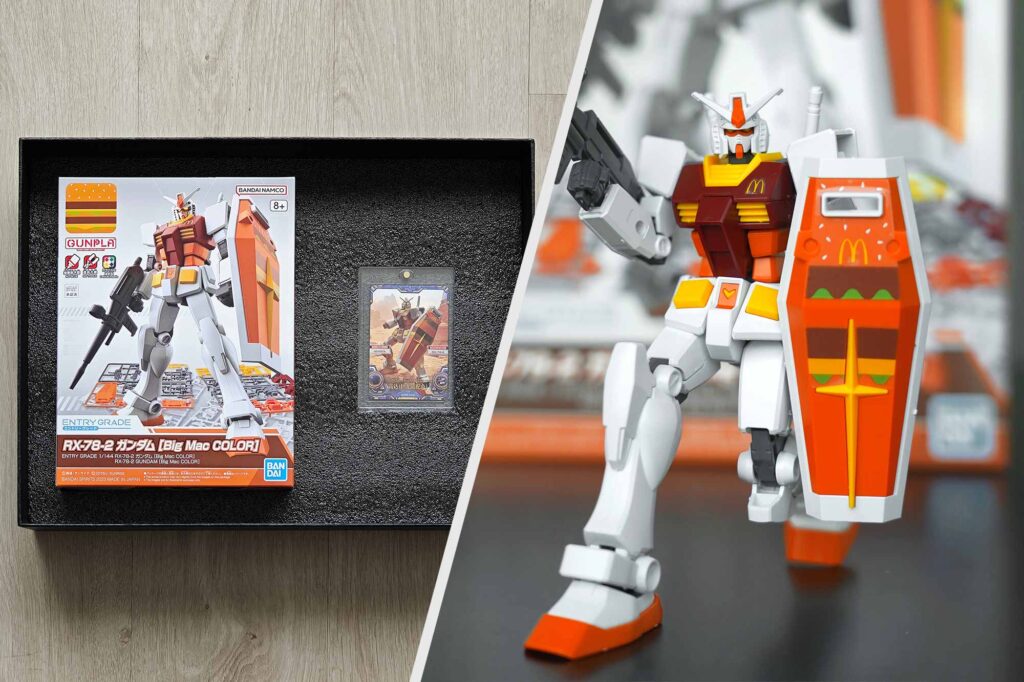 McDonald’s China x Bandai Namco Gundam Model Kit