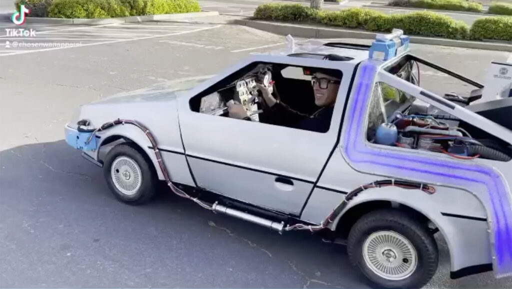 Meet The World’s First Official EV Mini Delorean