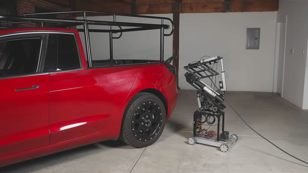 Simone Giertz Truckla and Automatic Charger