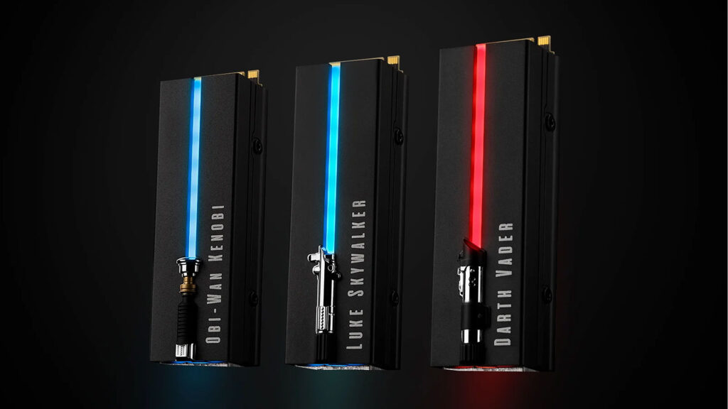 Special EK and Seagate Lightsaber Collection FireCuda SSD