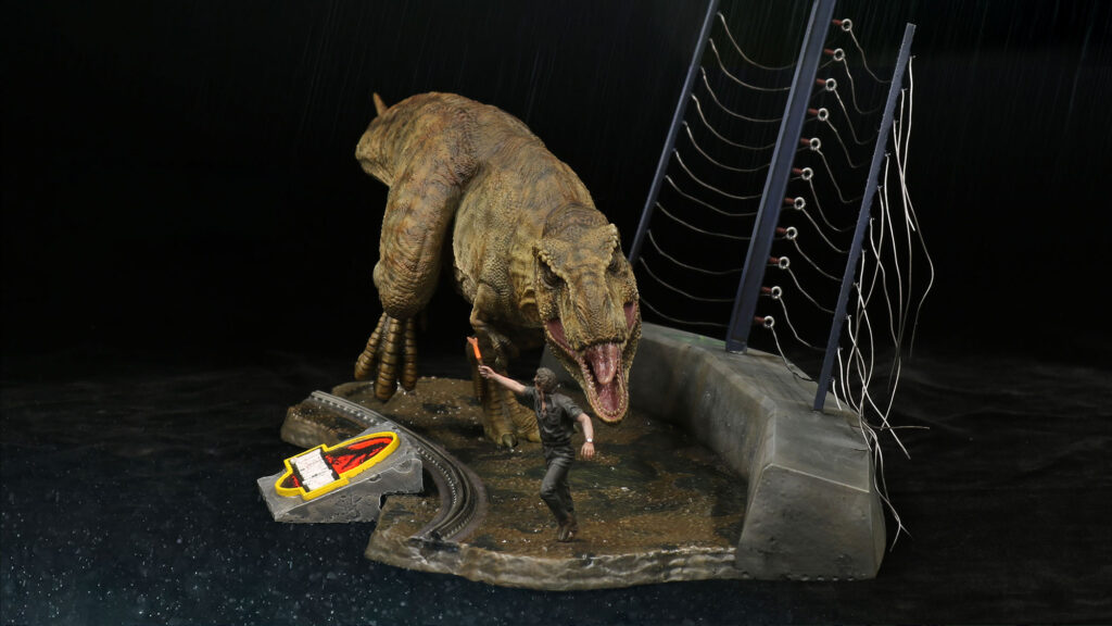 X-Plus 1/35 Jurassic Park Tyrannosaurus Rex Plastic Model Kit