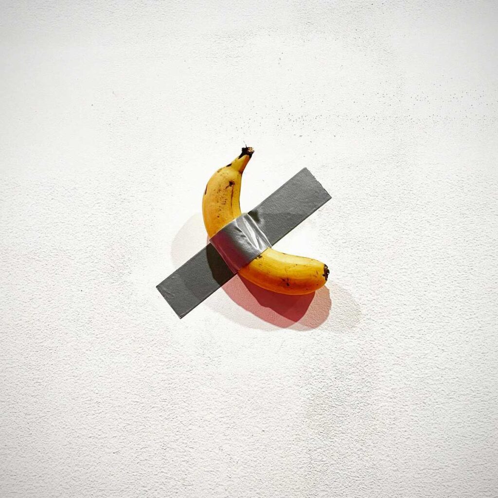 It Happened Again. Another Banana Artwork By Maurizio Cattelan Got