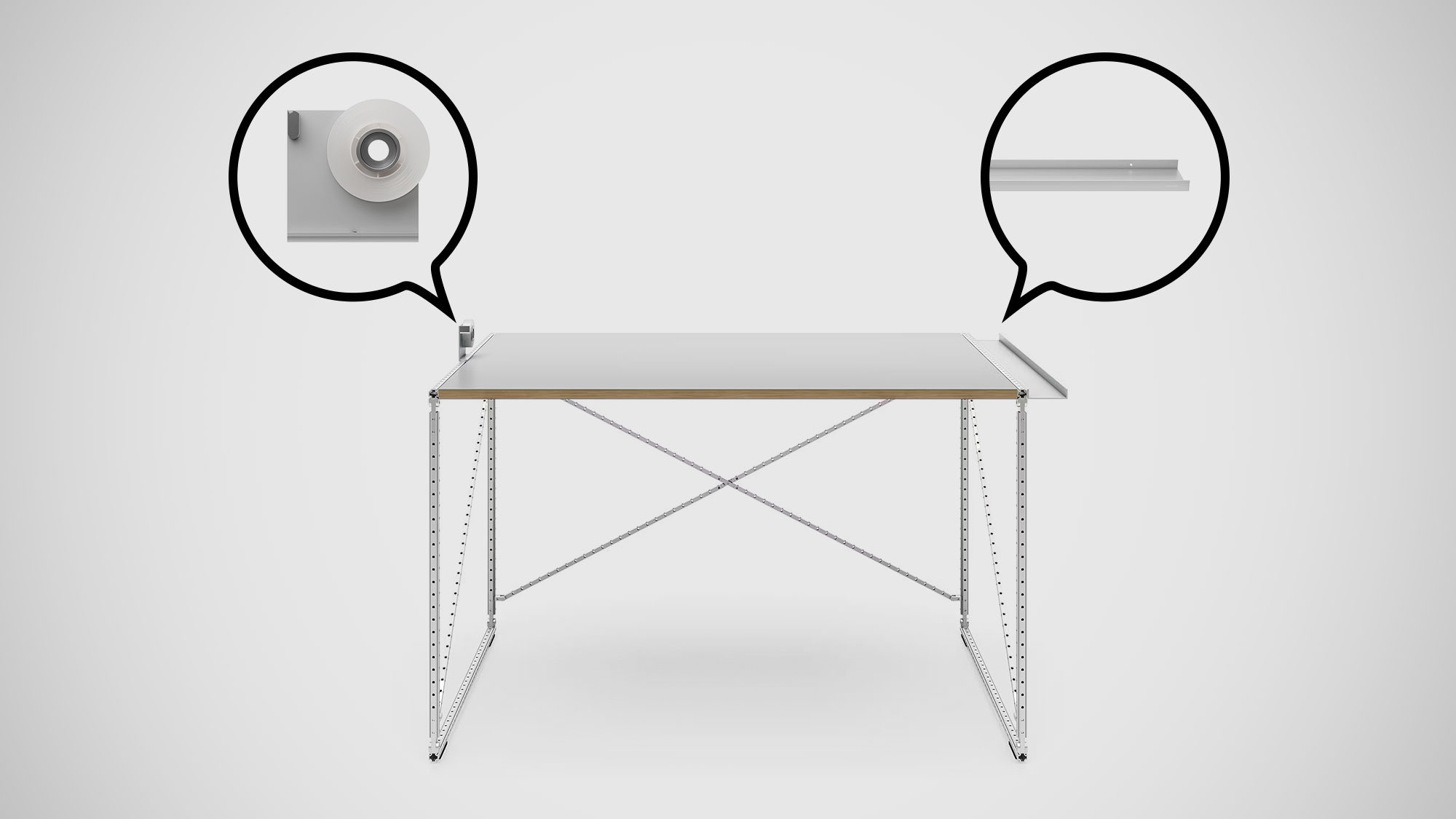 Teenage Engineering Field Desk Accessories Include A Tape Holder And A