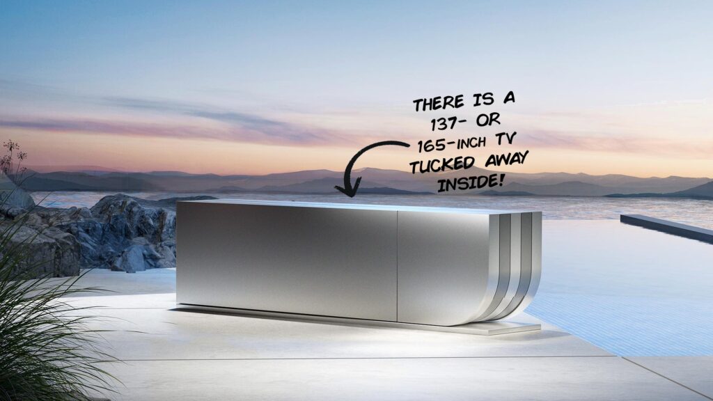 C SEED N1 Outdoor TV Featuring MicroLED Panels