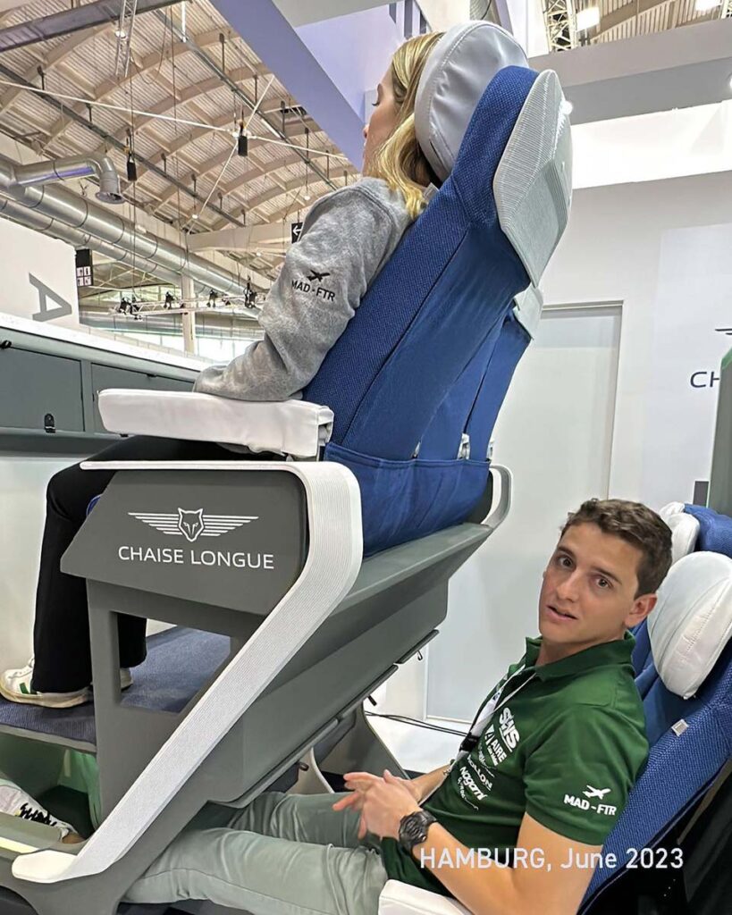 Chaise Longue, The Double Deck Economy Seat Concept, Is Very Much Alive