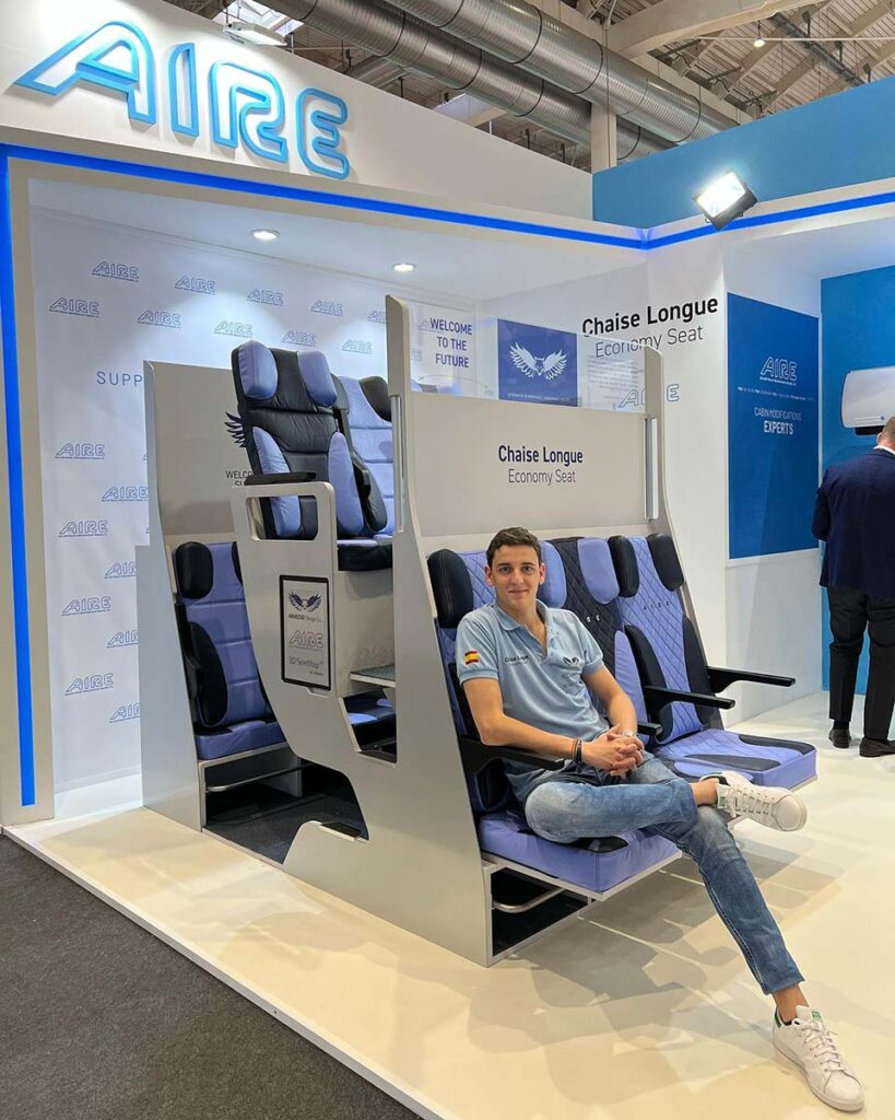 Chaise Longue, The Double Deck Economy Seat Concept, Is Very Much Alive