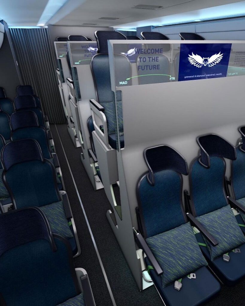 Chaise Longue, The Double Deck Economy Seat Concept, Is Very Much Alive