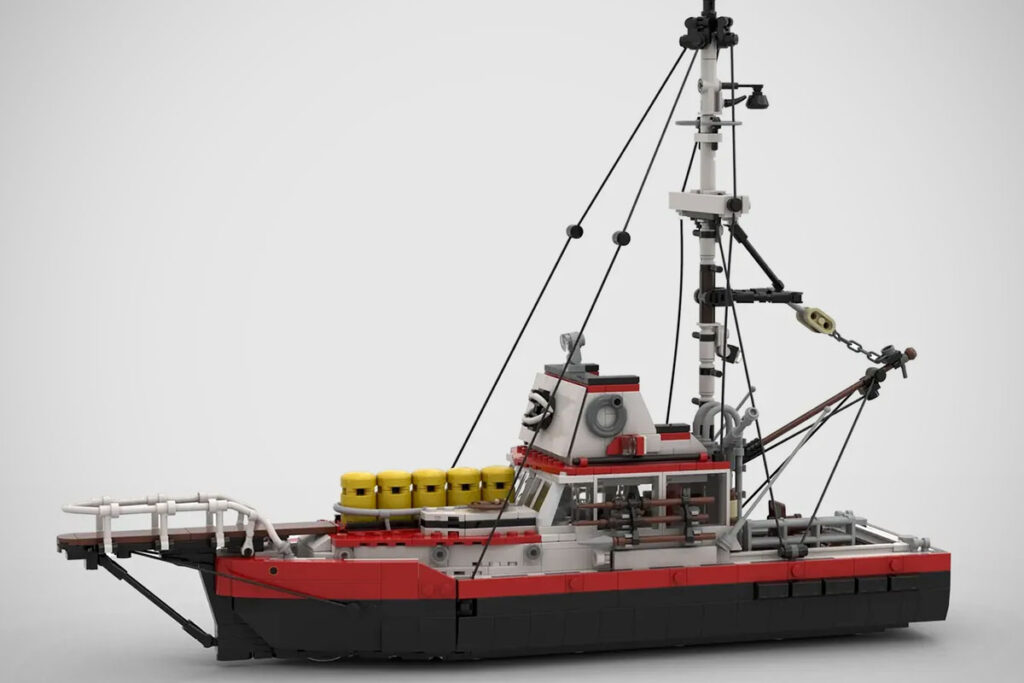 Proposed LEGO Ideas JAWS Set Green Lit by Diving Faces