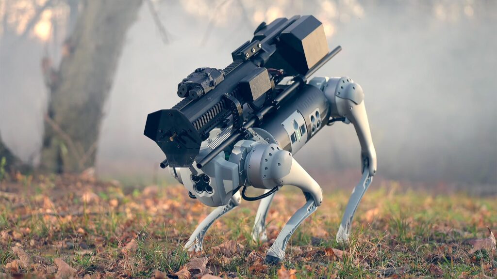 Thermonator Flame-throwing Robotic Dog
