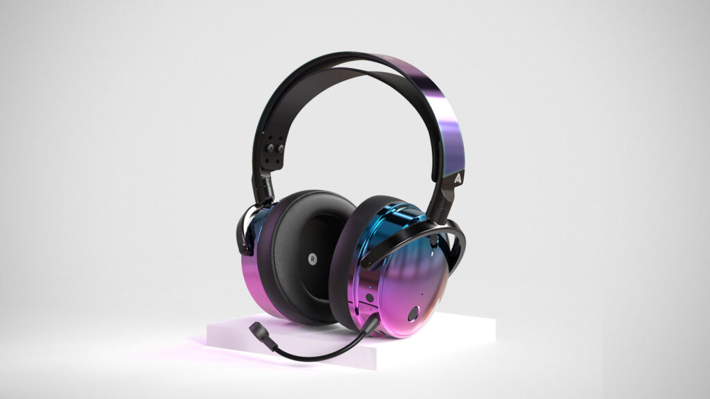 Audeze Maxwell Ultraviolet Edition Wireless Gaming Headset