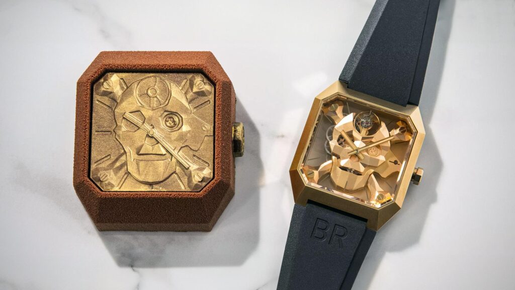 Bell & Ross x Julien Dugourd The BR Skull Chocolate
