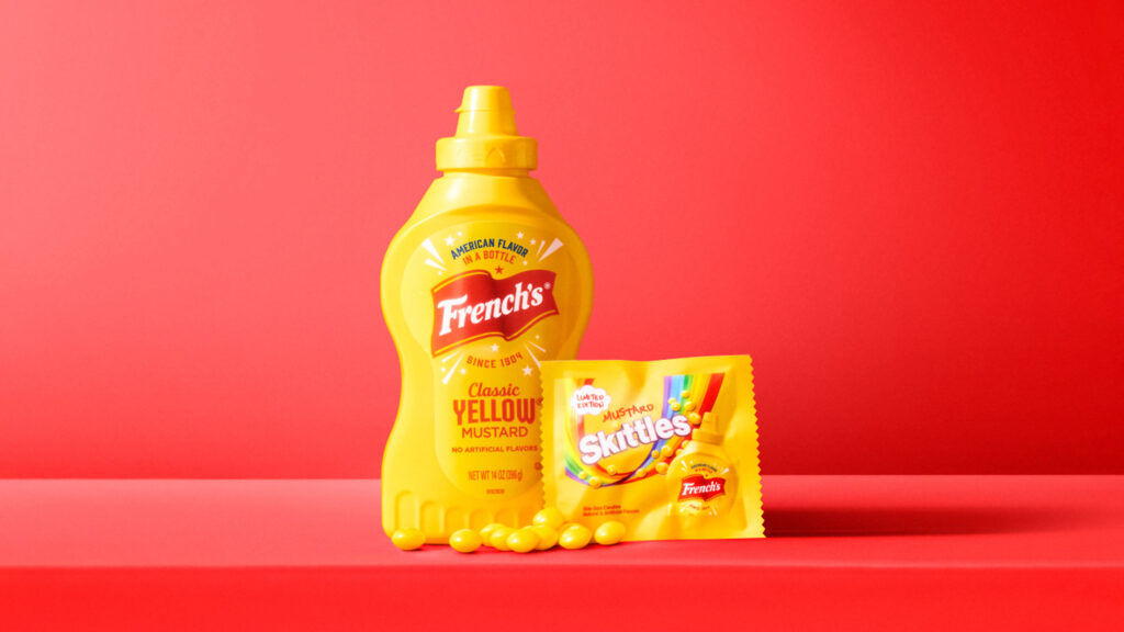 French’s Limited Edition Mustard Skittles
