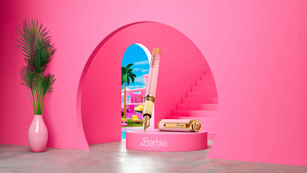 Montegrappa Barbie The Movie Icon Signature Set