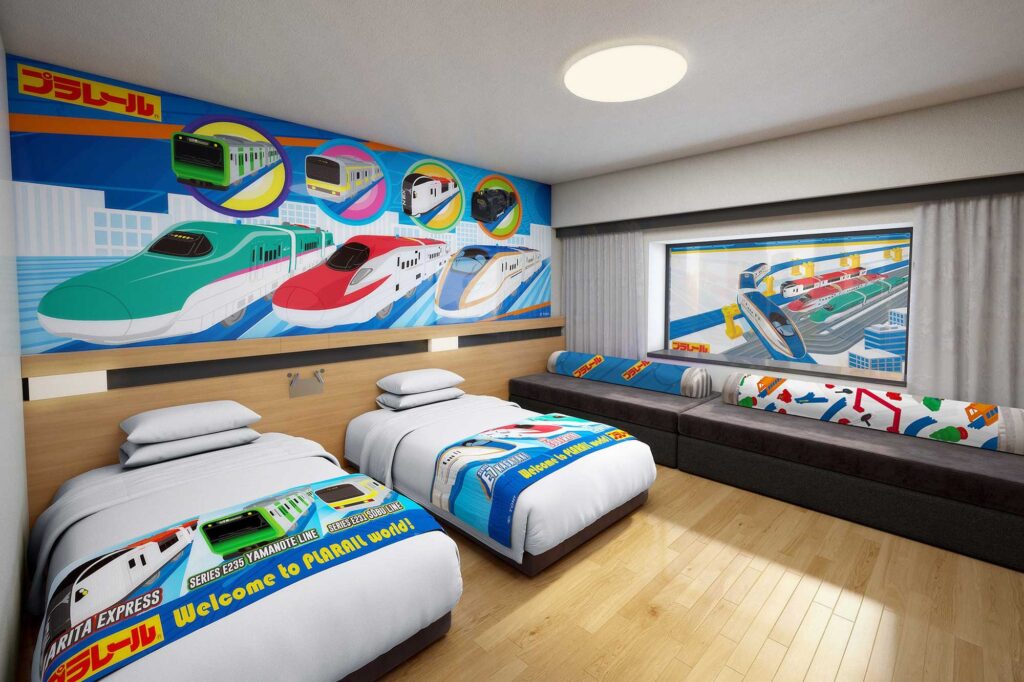 Plarail Concept Room Stay Hotel Metropolitan Edmont