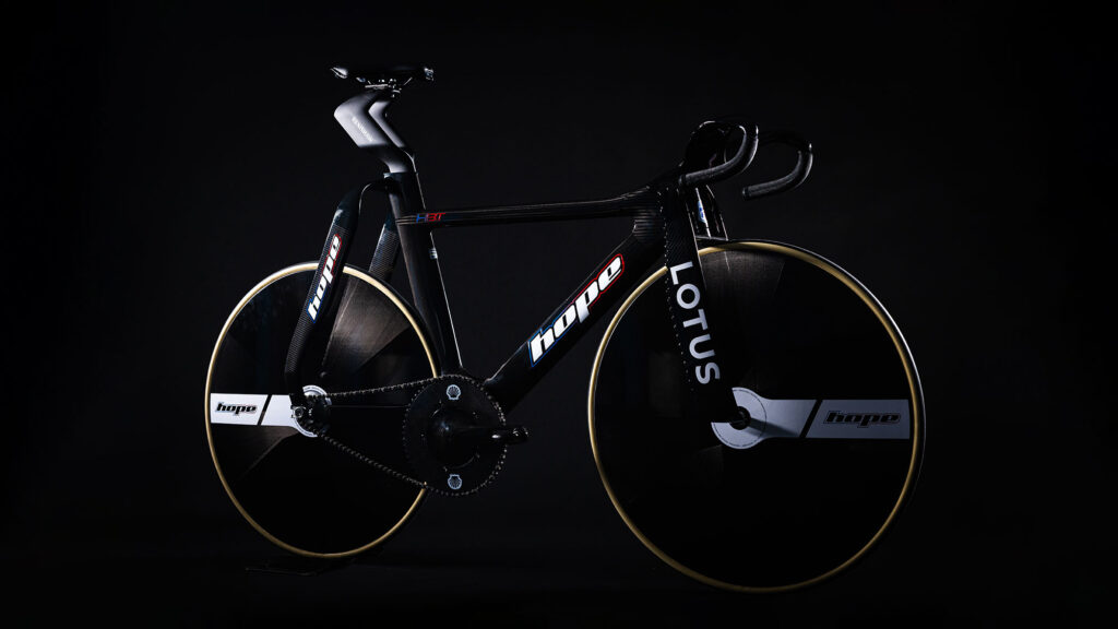 Second-generation Hope-Lotus Track Bicycle