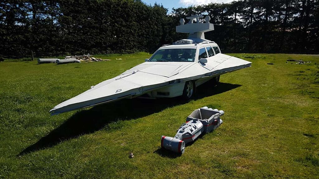 Volvo V70 Turned Into An Imperial Star Destroyer
